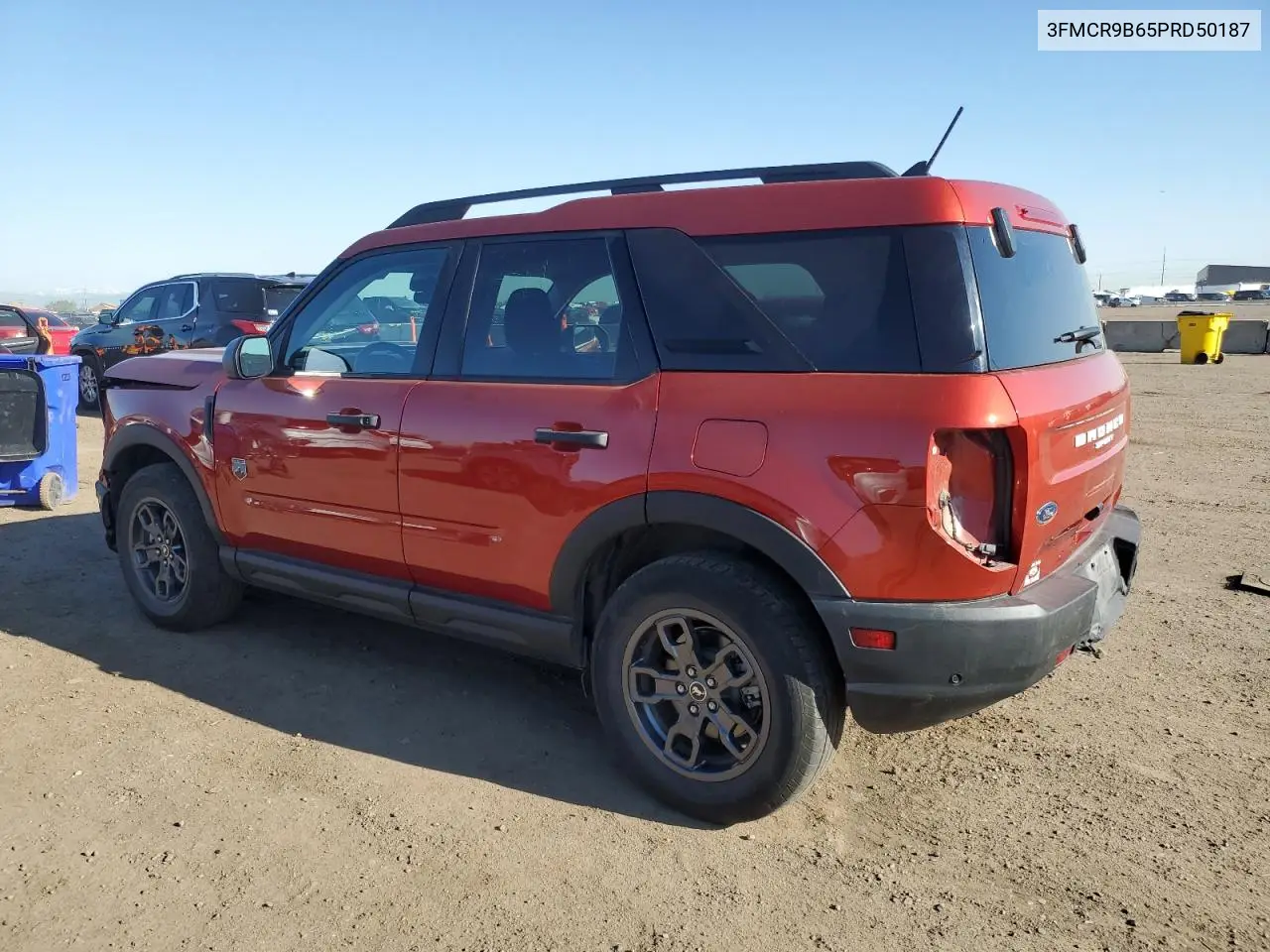 2023 Ford Bronco Sport Big Bend VIN: 3FMCR9B65PRD50187 Lot: 56349625