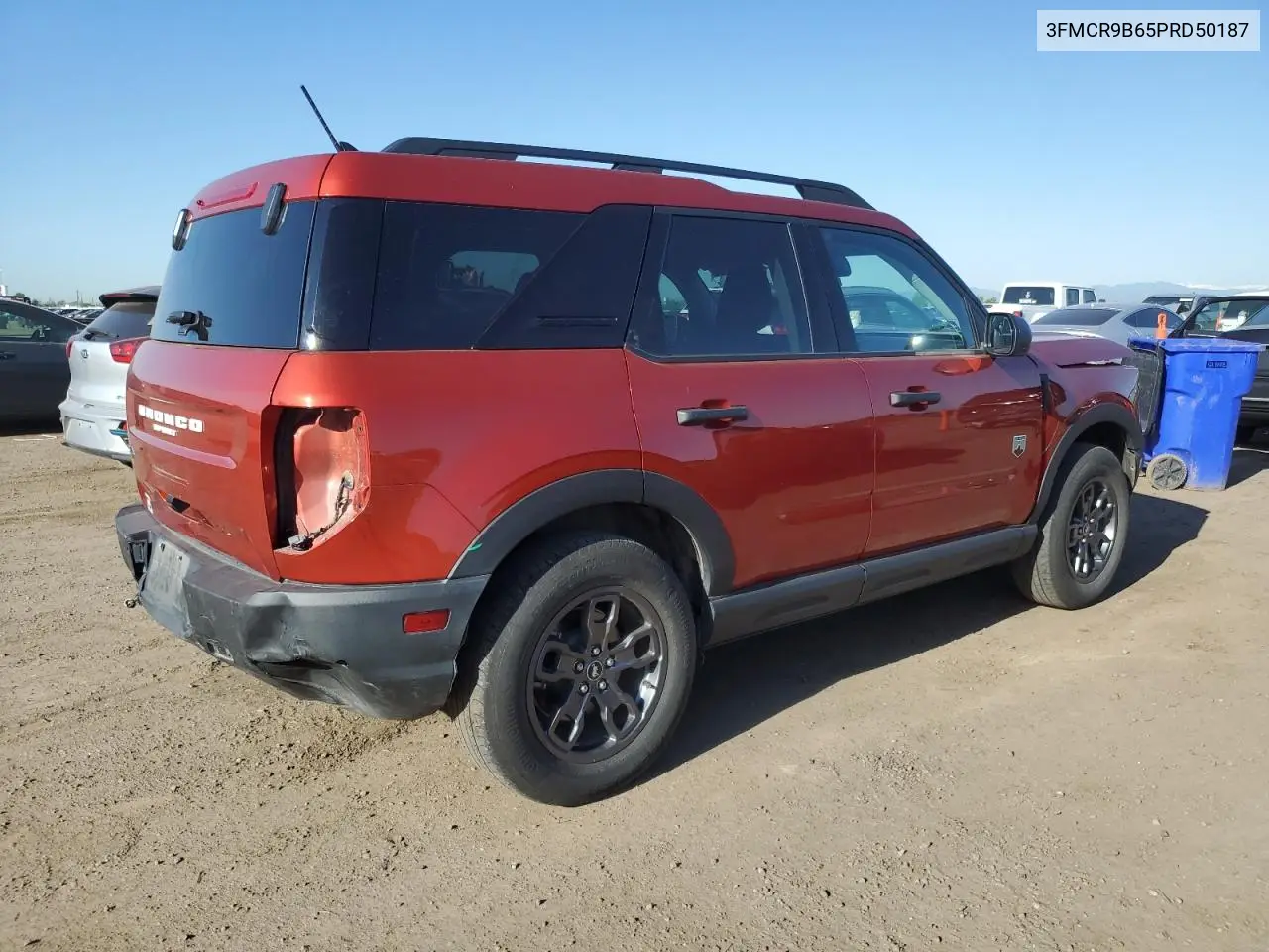 2023 Ford Bronco Sport Big Bend VIN: 3FMCR9B65PRD50187 Lot: 56349625