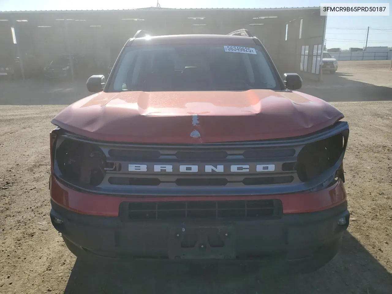 2023 Ford Bronco Sport Big Bend VIN: 3FMCR9B65PRD50187 Lot: 56349625