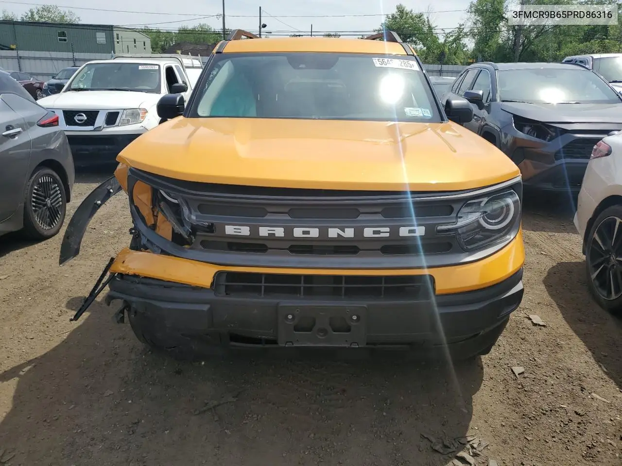 2023 Ford Bronco Sport Big Bend VIN: 3FMCR9B65PRD86316 Lot: 56488285