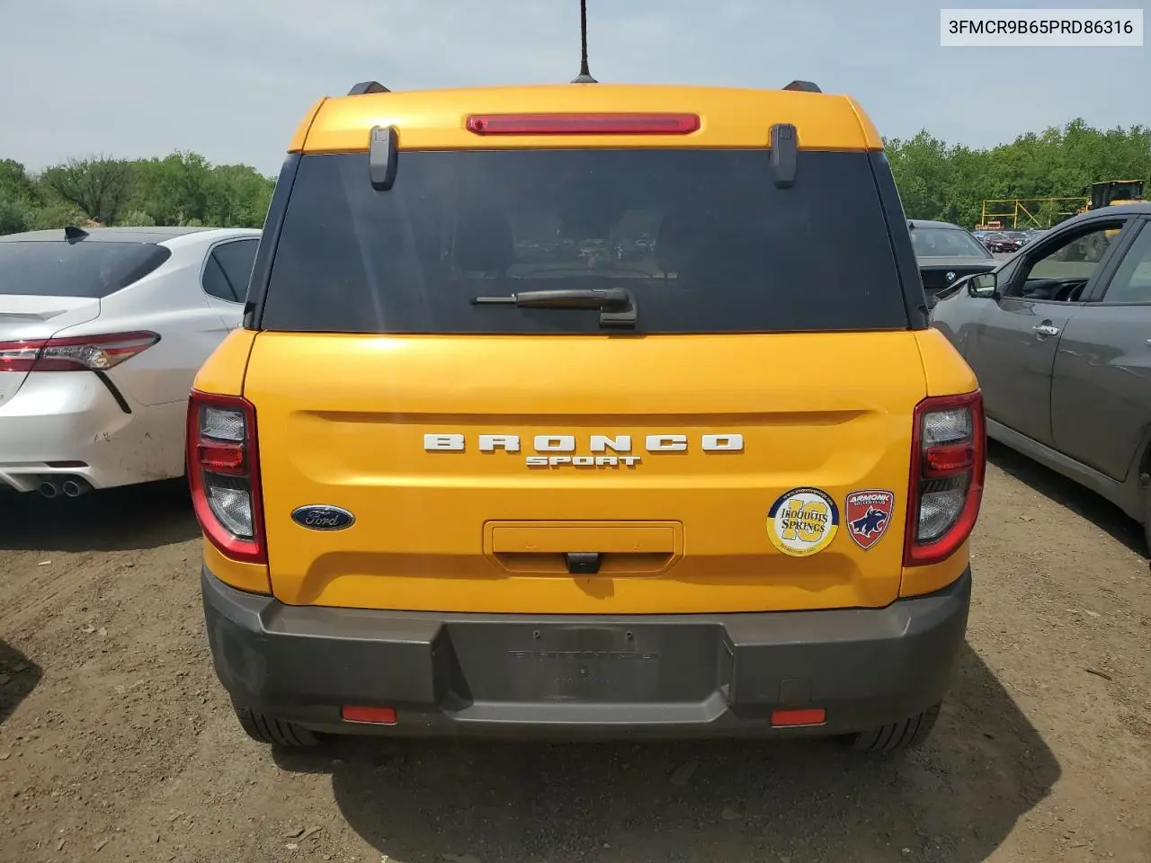 2023 Ford Bronco Sport Big Bend VIN: 3FMCR9B65PRD86316 Lot: 56488285
