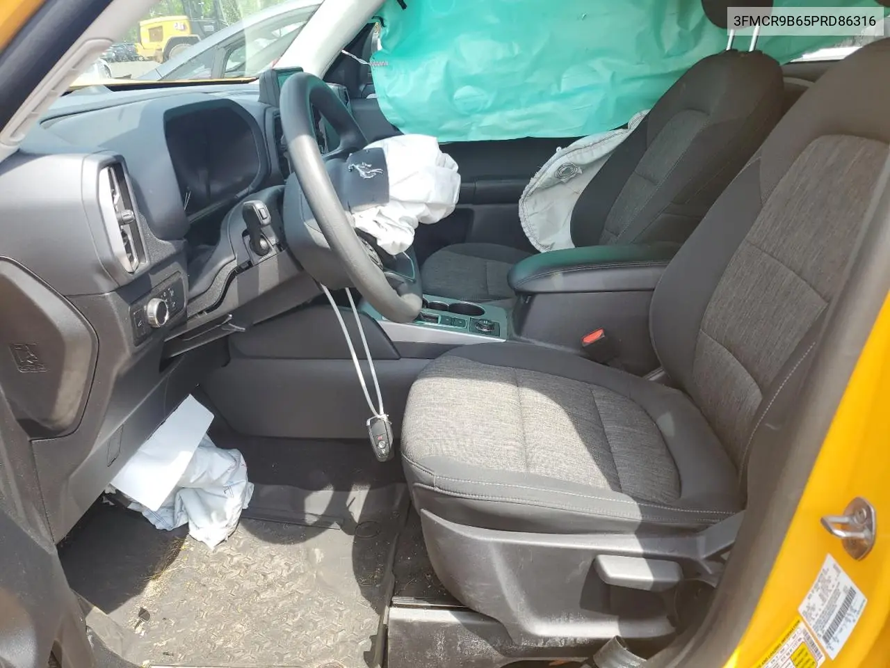 2023 Ford Bronco Sport Big Bend VIN: 3FMCR9B65PRD86316 Lot: 56488285