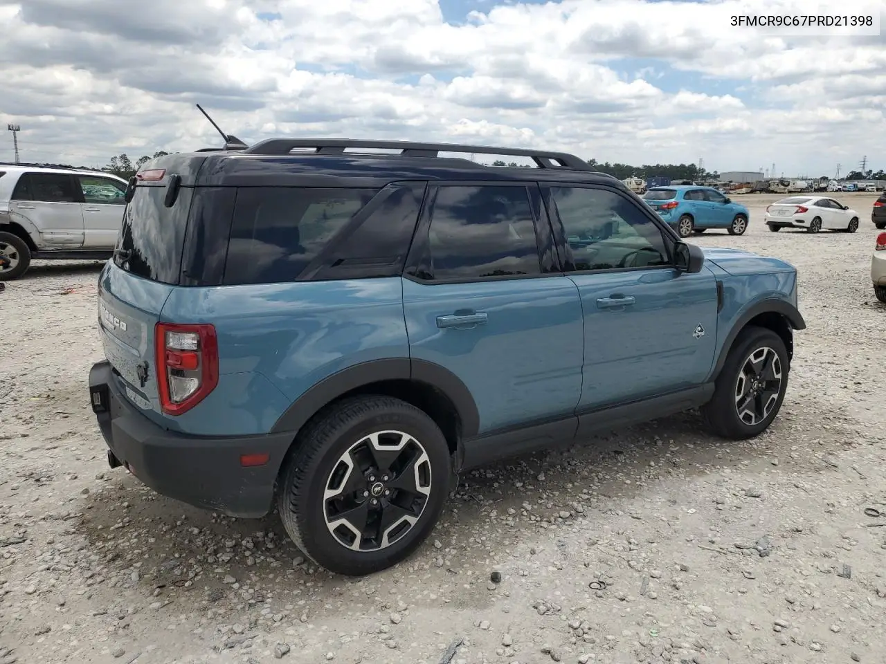 2023 Ford Bronco Sport Outer Banks VIN: 3FMCR9C67PRD21398 Lot: 56700925