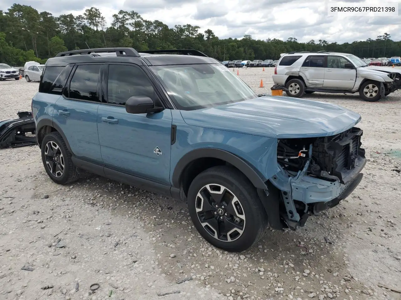 2023 Ford Bronco Sport Outer Banks VIN: 3FMCR9C67PRD21398 Lot: 56700925