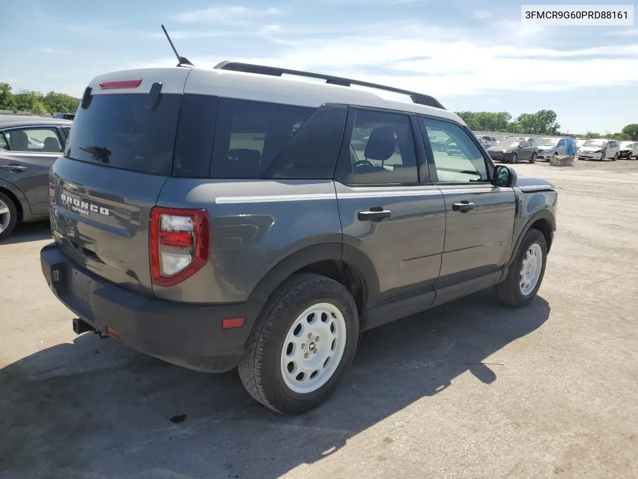 2023 Ford Bronco Sport Heritage VIN: 3FMCR9G60PRD88161 Lot: 56848755