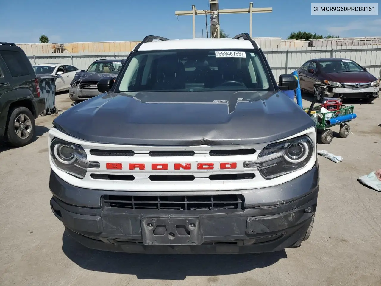 2023 Ford Bronco Sport Heritage VIN: 3FMCR9G60PRD88161 Lot: 56848755
