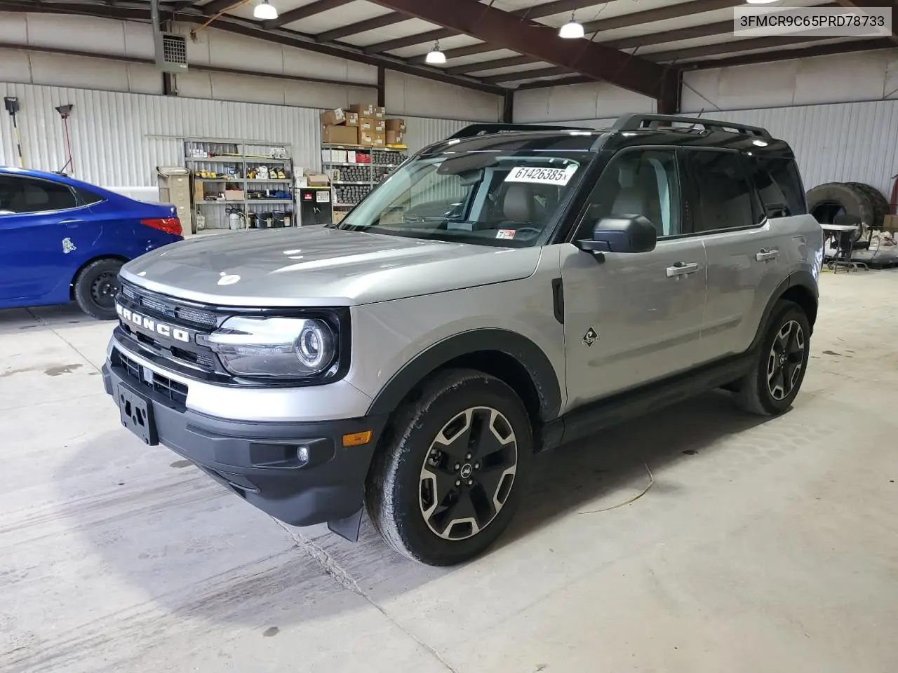2023 Ford Bronco Sport Outer Banks VIN: 3FMCR9C65PRD78733 Lot: 61426385