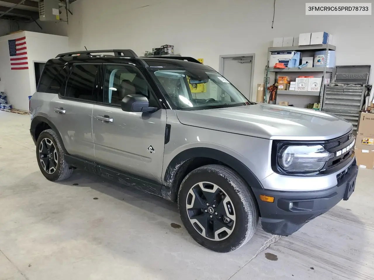 2023 Ford Bronco Sport Outer Banks VIN: 3FMCR9C65PRD78733 Lot: 61426385