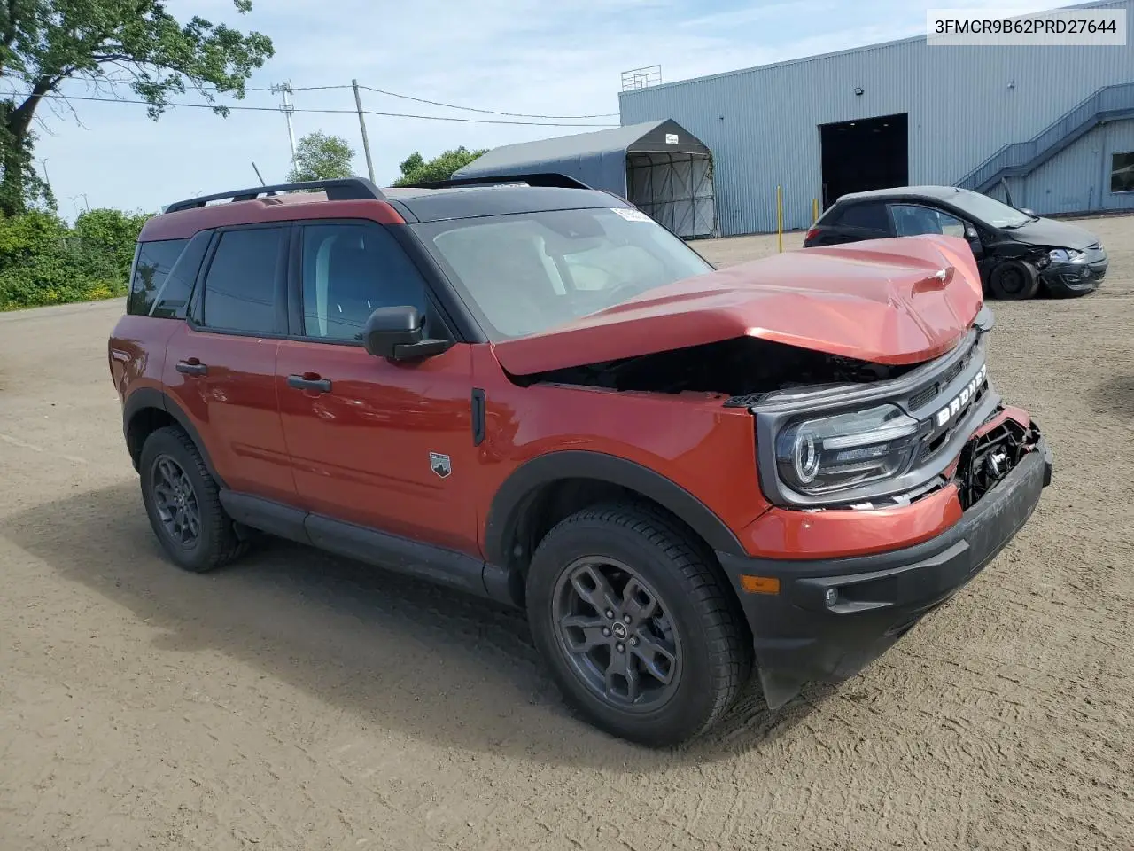 2023 Ford Bronco Sport Big Bend VIN: 3FMCR9B62PRD27644 Lot: 61905135