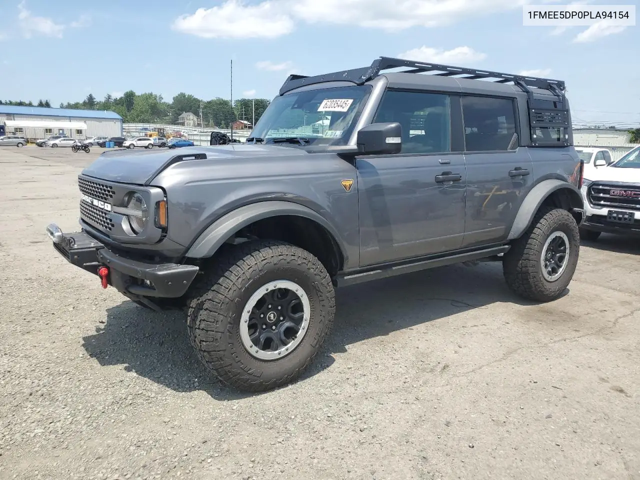 2023 Ford Bronco Base VIN: 1FMEE5DP0PLA94154 Lot: 62035445