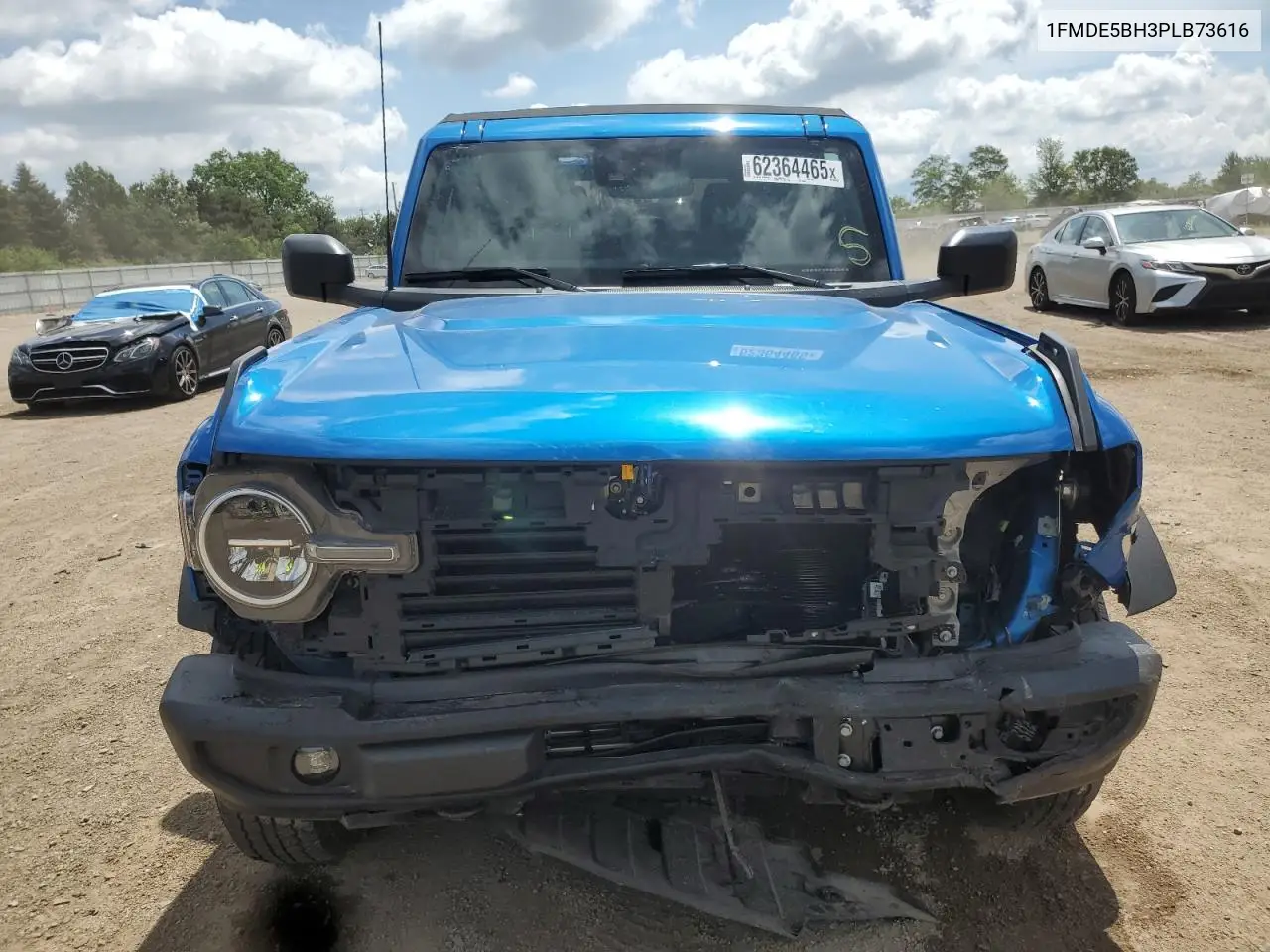 2023 Ford Bronco Base VIN: 1FMDE5BH3PLB73616 Lot: 62364465