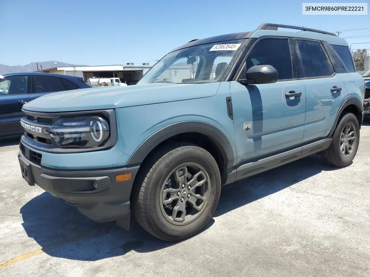 2023 Ford Bronco Sport Big Bend VIN: 3FMCR9B60PRE22221 Lot: 62662645