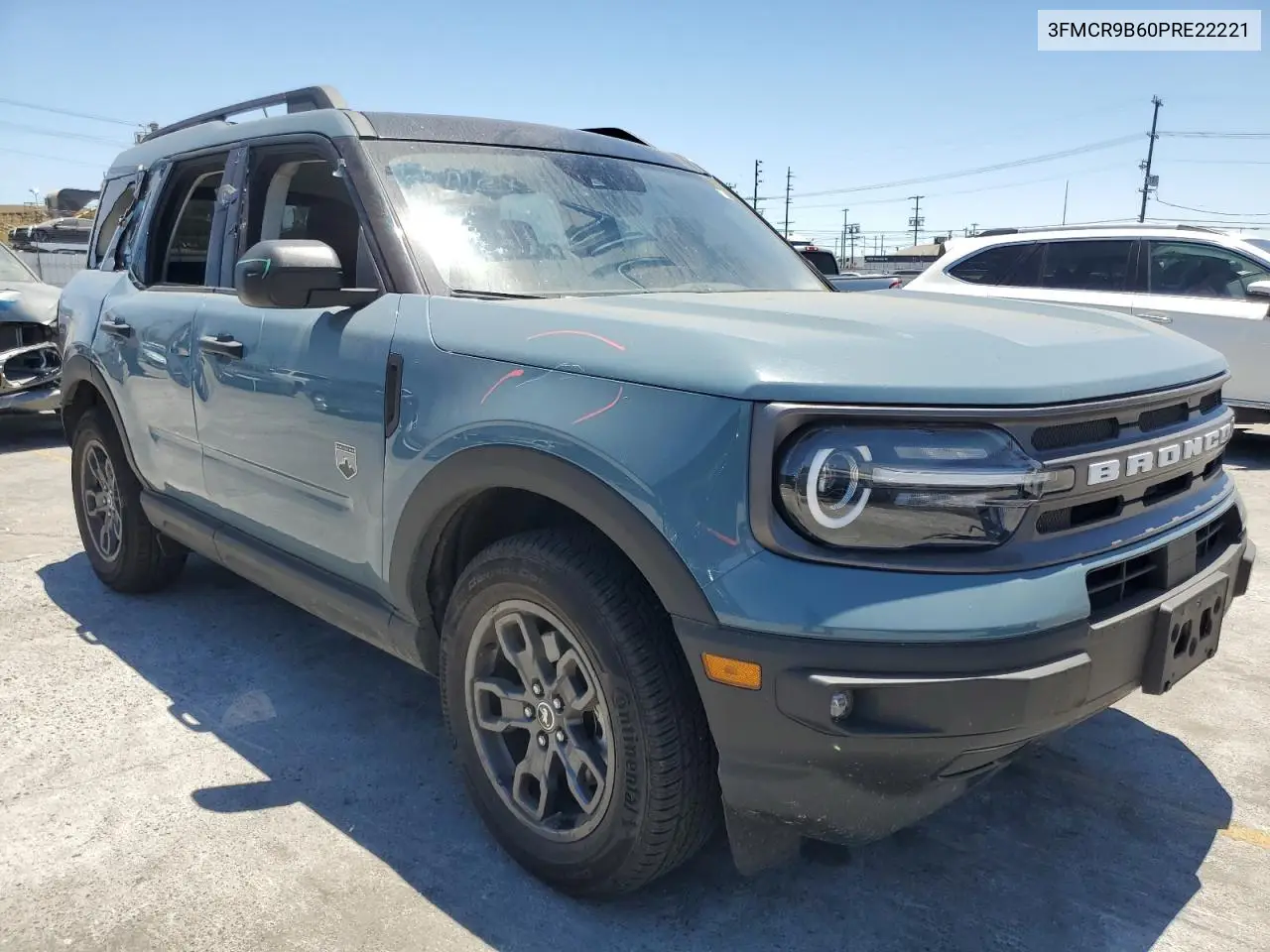 2023 Ford Bronco Sport Big Bend VIN: 3FMCR9B60PRE22221 Lot: 62662645