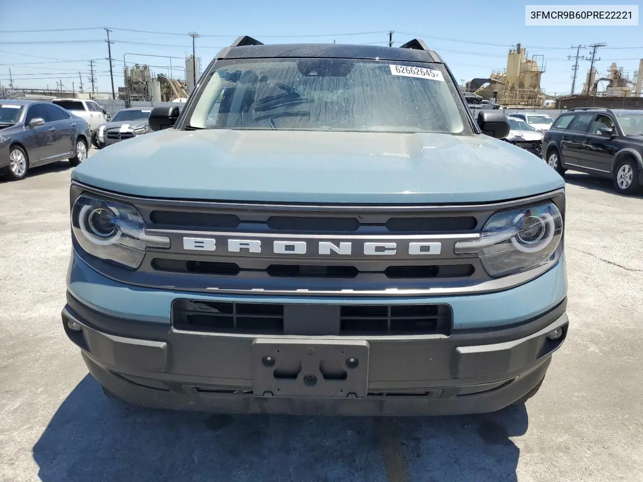 2023 Ford Bronco Sport Big Bend VIN: 3FMCR9B60PRE22221 Lot: 62662645