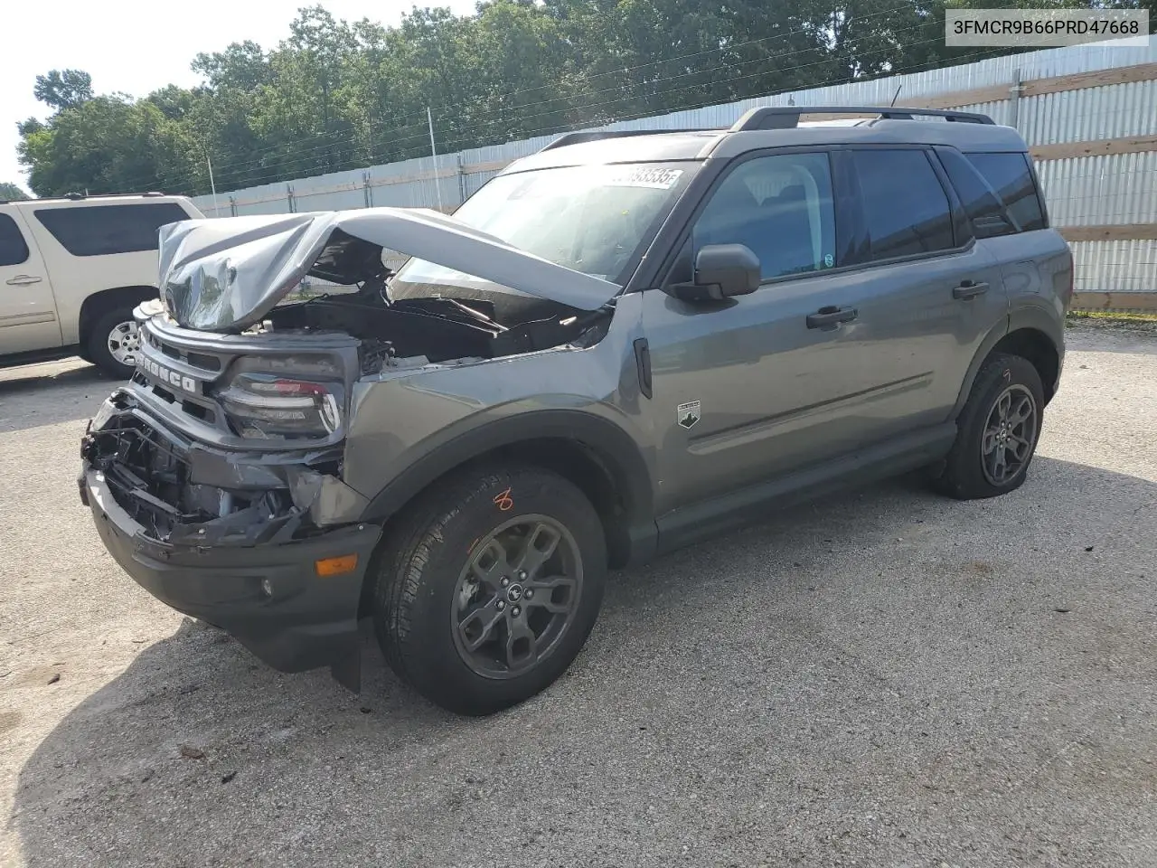 2023 Ford Bronco Sport Big Bend VIN: 3FMCR9B66PRD47668 Lot: 62693535