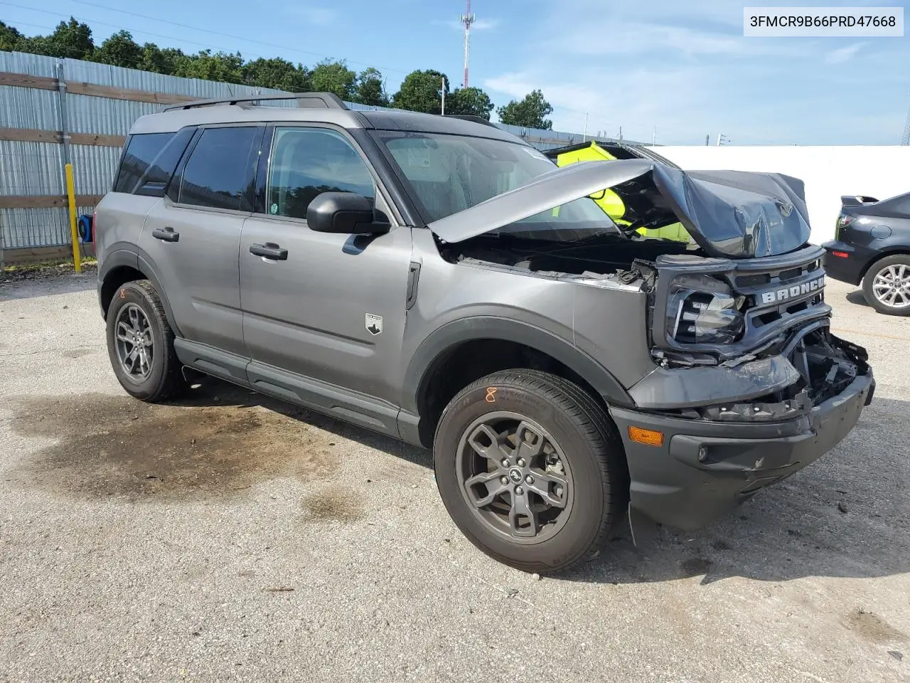 2023 Ford Bronco Sport Big Bend VIN: 3FMCR9B66PRD47668 Lot: 62693535