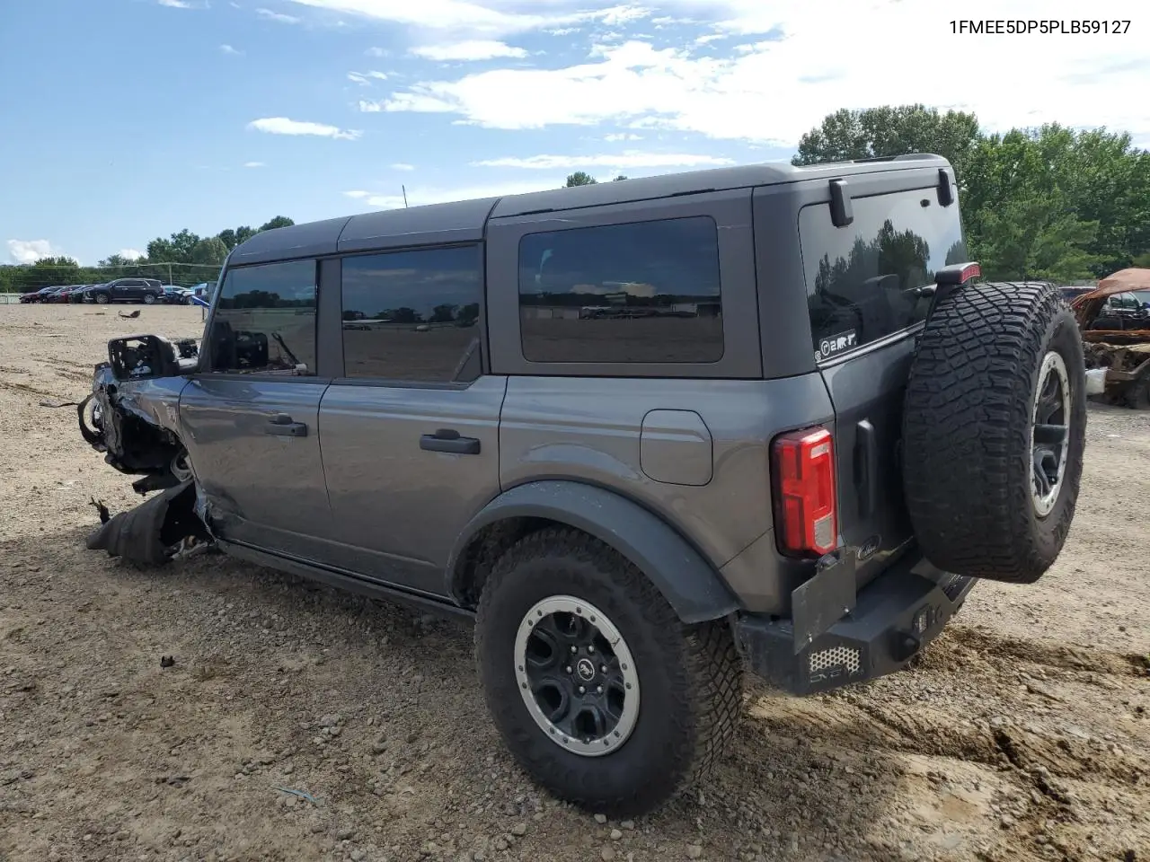 2023 Ford Bronco Base VIN: 1FMEE5DP5PLB59127 Lot: 62736075