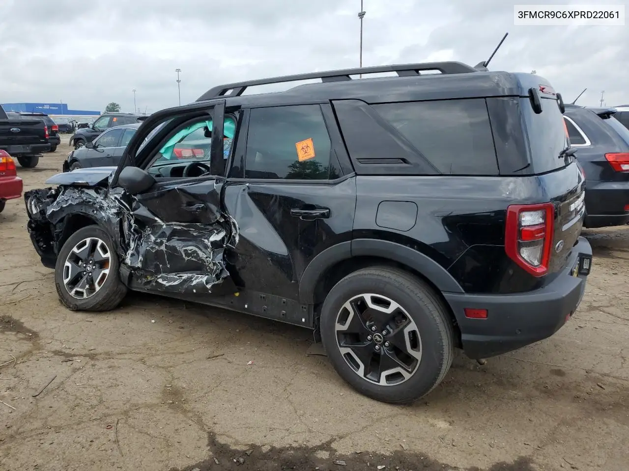 2023 Ford Bronco Sport Outer Banks VIN: 3FMCR9C6XPRD22061 Lot: 62754315