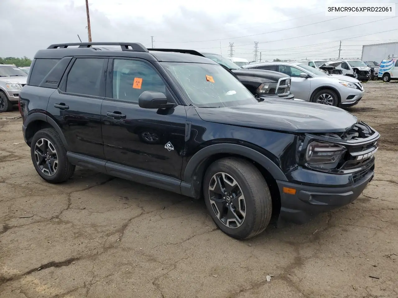 2023 Ford Bronco Sport Outer Banks VIN: 3FMCR9C6XPRD22061 Lot: 62754315