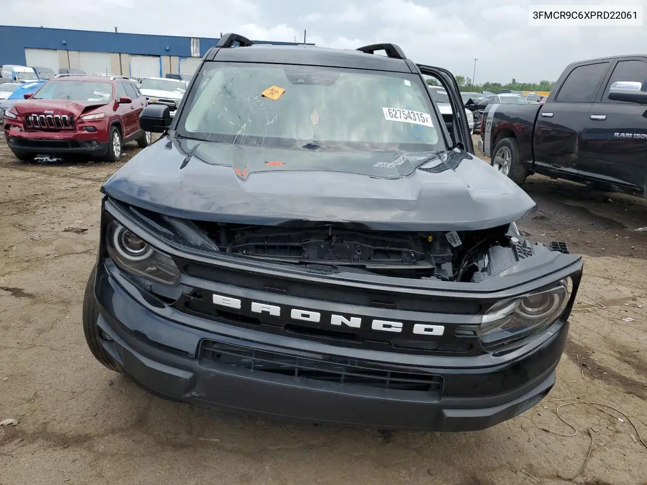 2023 Ford Bronco Sport Outer Banks VIN: 3FMCR9C6XPRD22061 Lot: 62754315