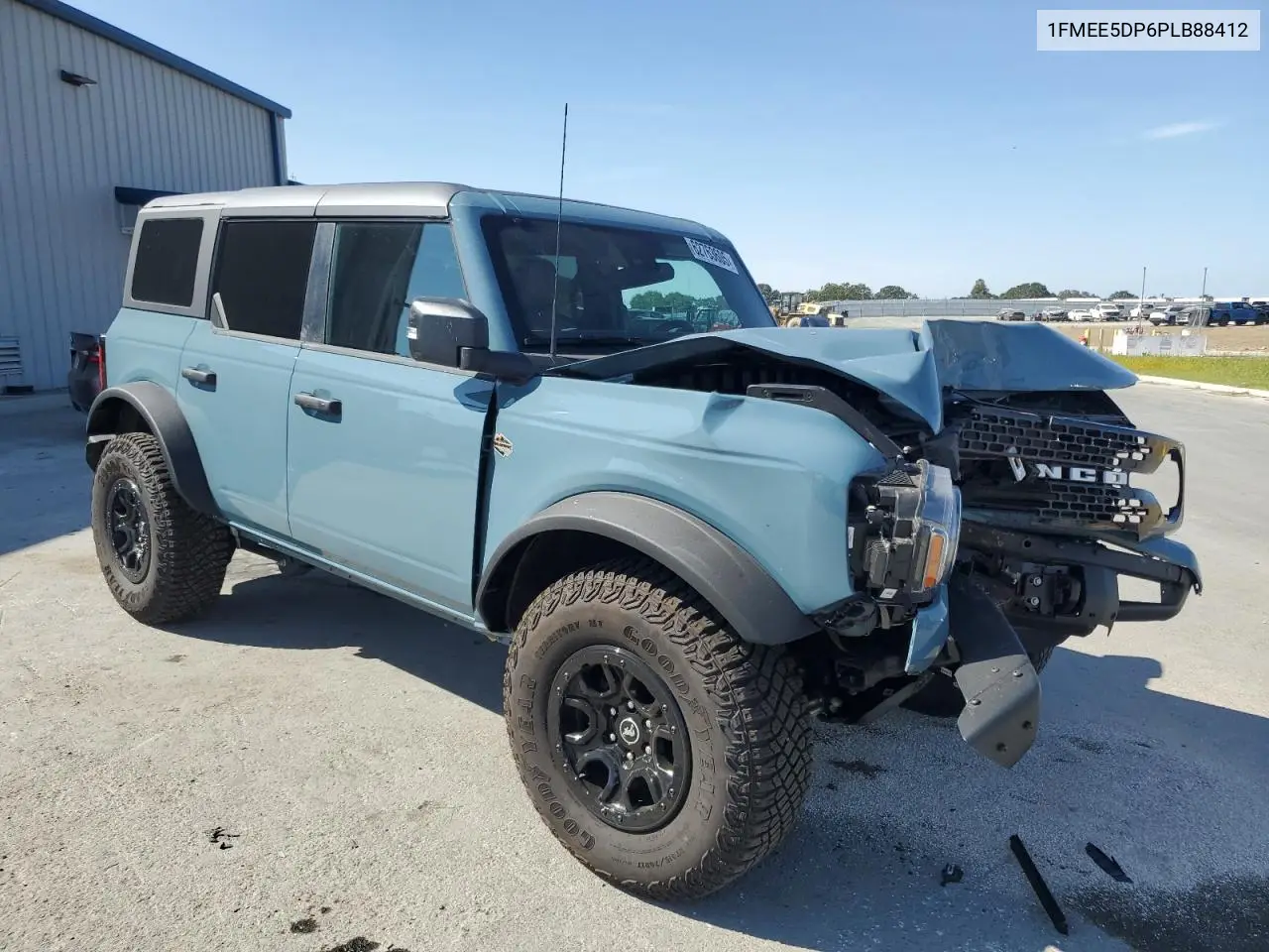 2023 Ford Bronco Base VIN: 1FMEE5DP6PLB88412 Lot: 62763605