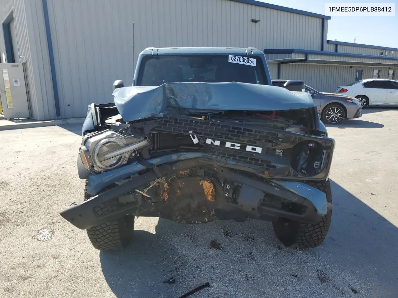 2023 Ford Bronco Base VIN: 1FMEE5DP6PLB88412 Lot: 62763605