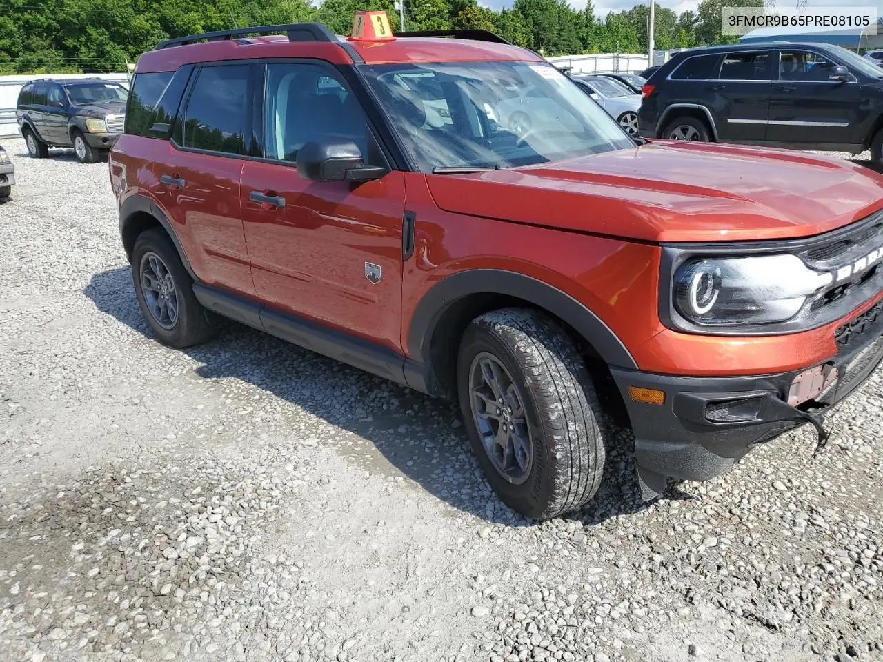2023 Ford Bronco Sport Big Bend VIN: 3FMCR9B65PRE08105 Lot: 62938755