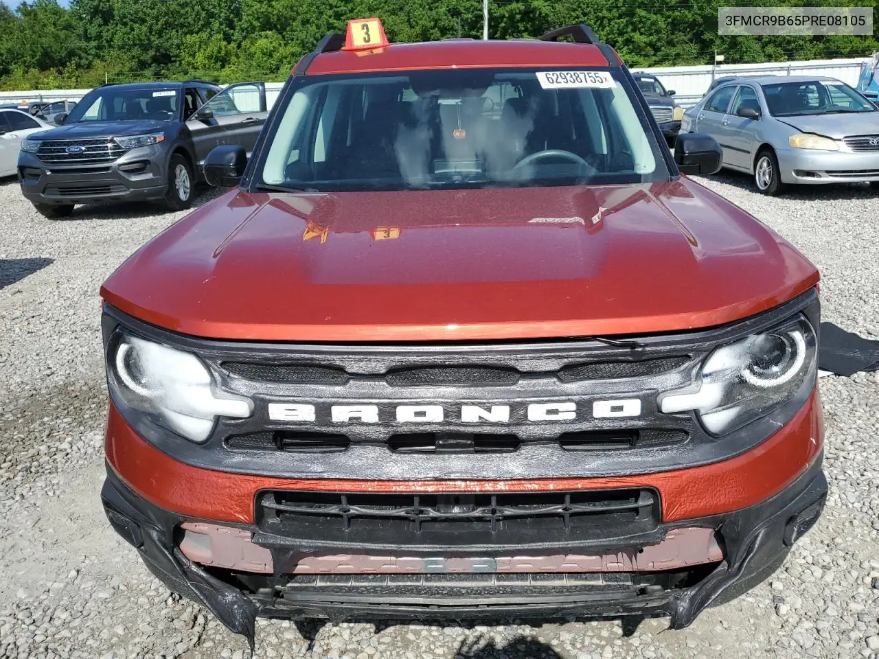 2023 Ford Bronco Sport Big Bend VIN: 3FMCR9B65PRE08105 Lot: 62938755