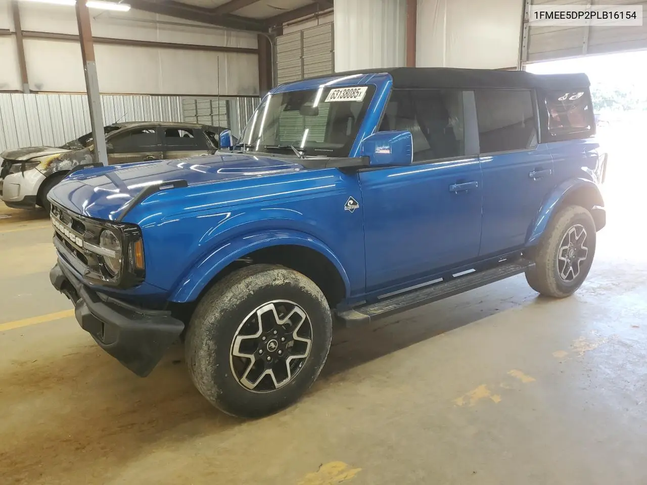 2023 Ford Bronco Base VIN: 1FMEE5DP2PLB16154 Lot: 63138085