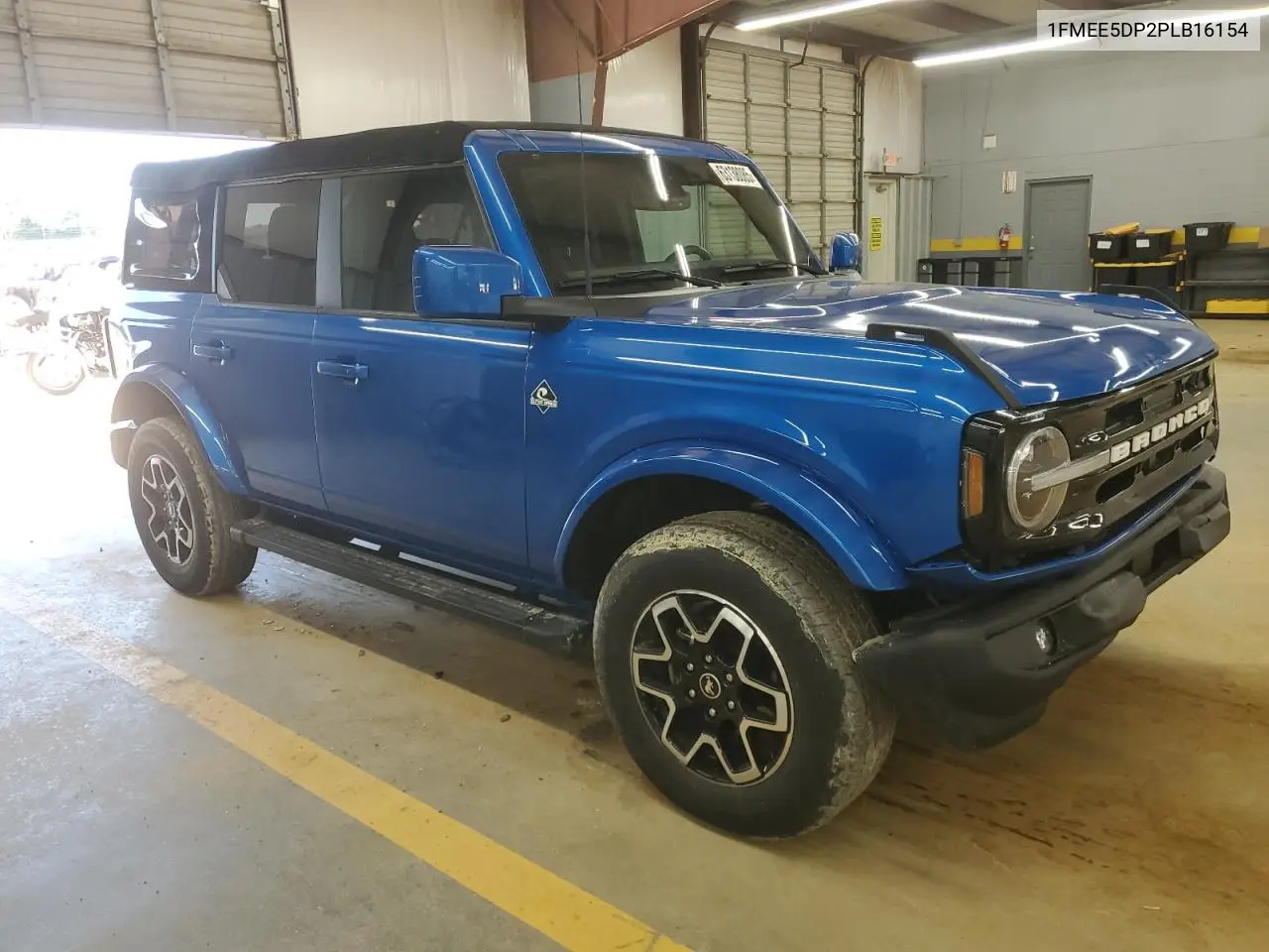2023 Ford Bronco Base VIN: 1FMEE5DP2PLB16154 Lot: 63138085