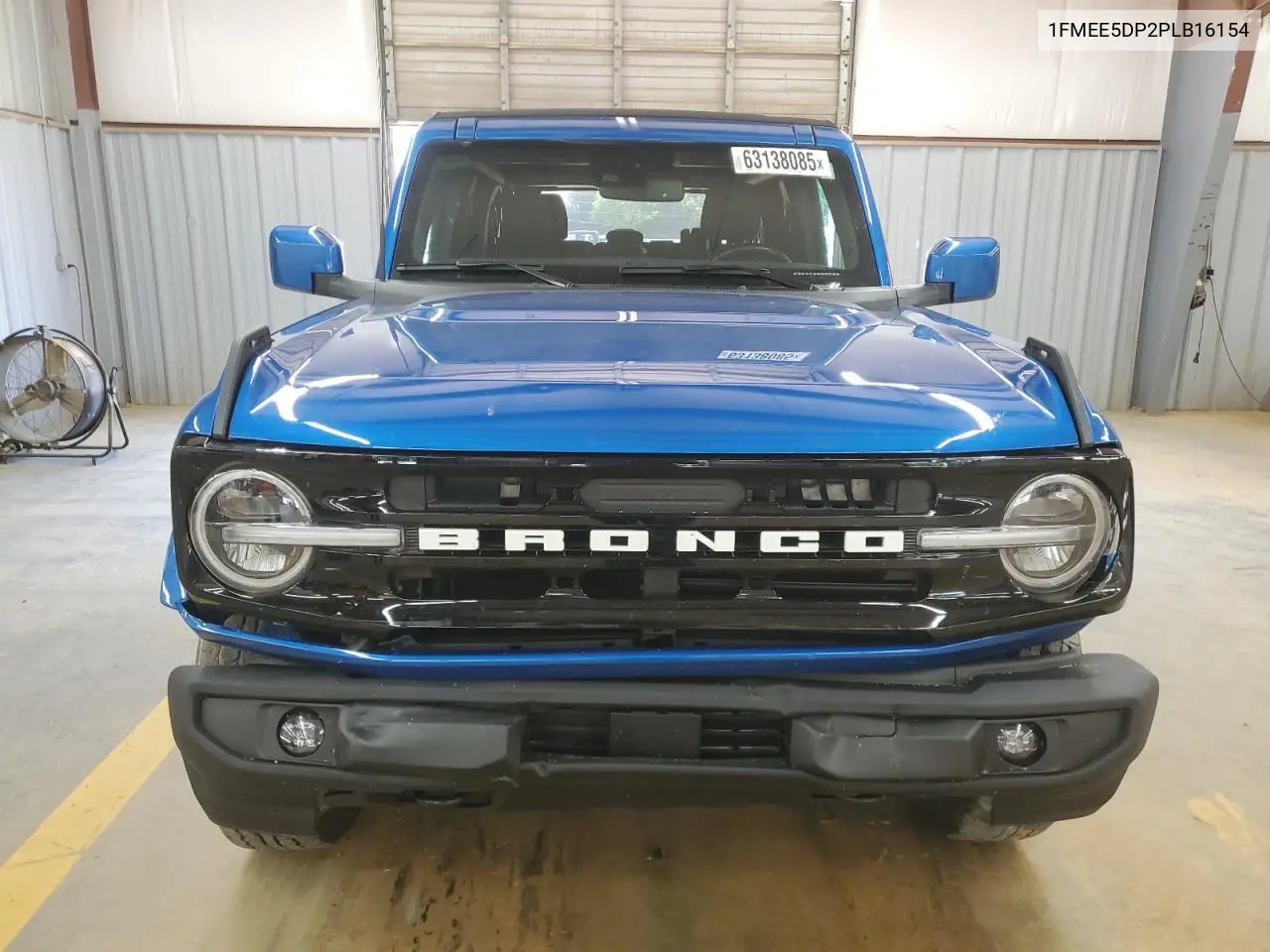 2023 Ford Bronco Base VIN: 1FMEE5DP2PLB16154 Lot: 63138085