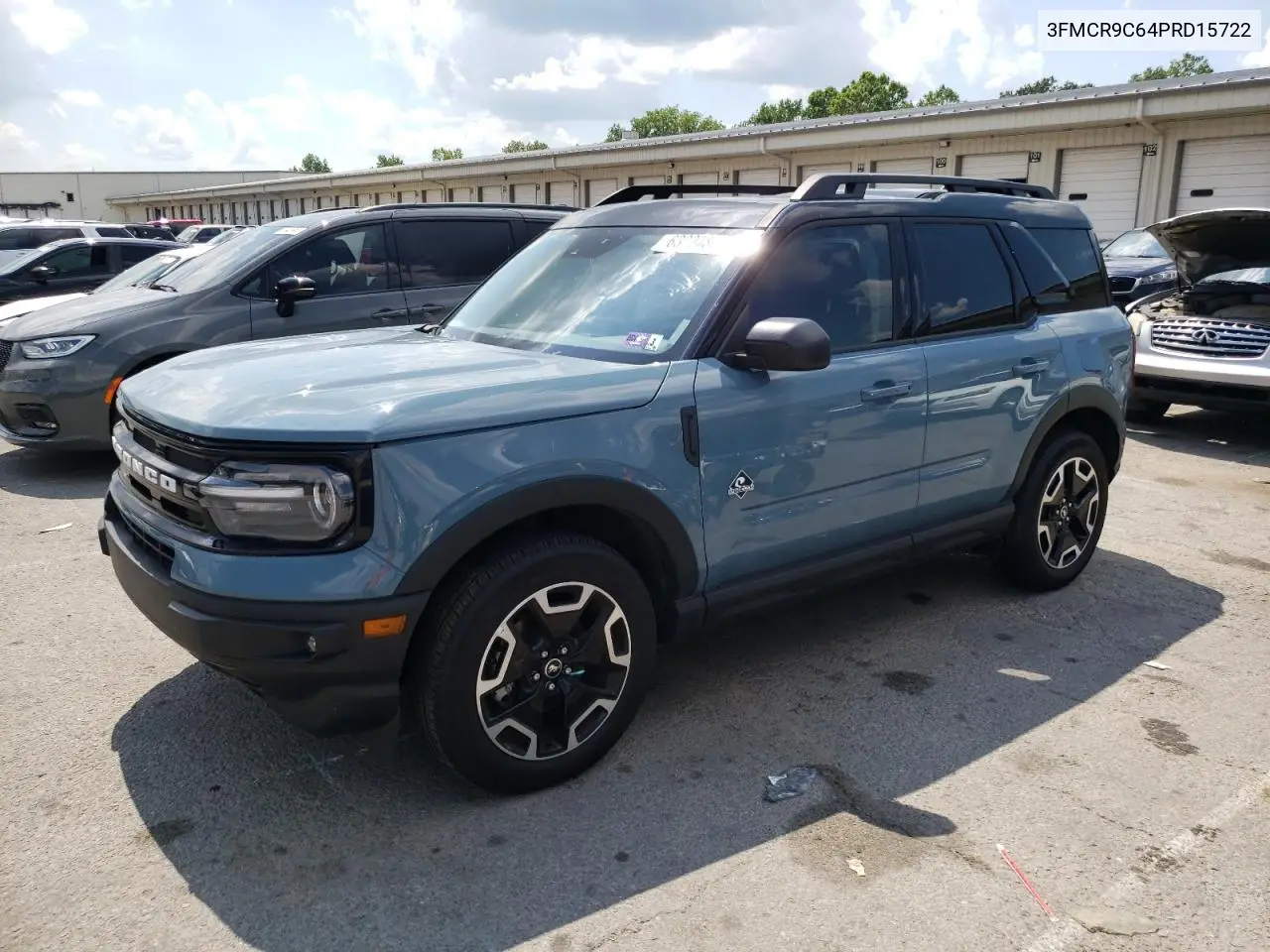 2023 Ford Bronco Sport Outer Banks VIN: 3FMCR9C64PRD15722 Lot: 63294805