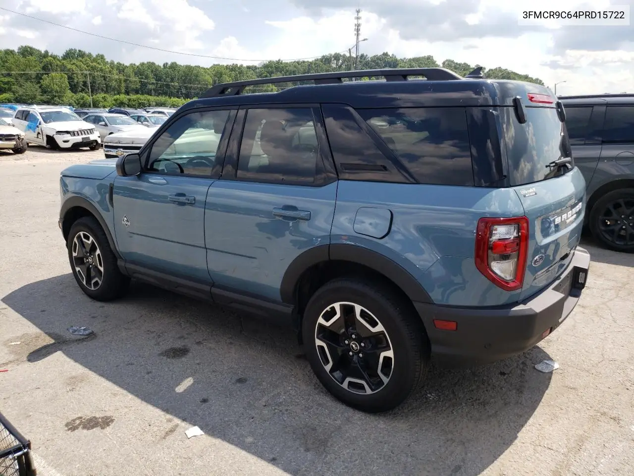 2023 Ford Bronco Sport Outer Banks VIN: 3FMCR9C64PRD15722 Lot: 63294805