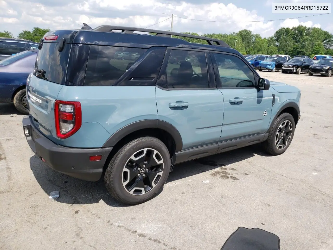 2023 Ford Bronco Sport Outer Banks VIN: 3FMCR9C64PRD15722 Lot: 63294805