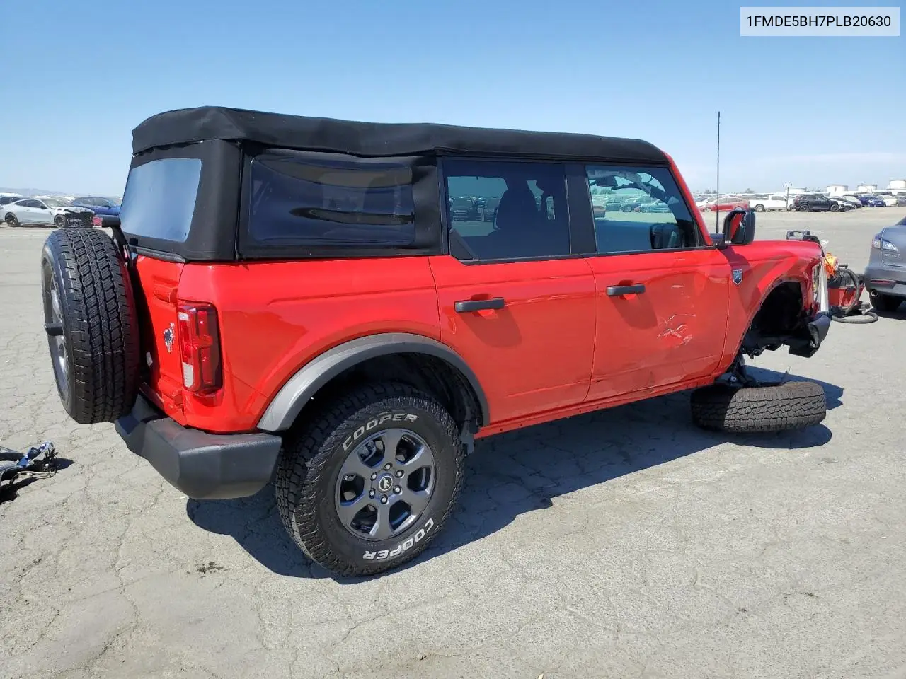 2023 Ford Bronco Base VIN: 1FMDE5BH7PLB20630 Lot: 63412115