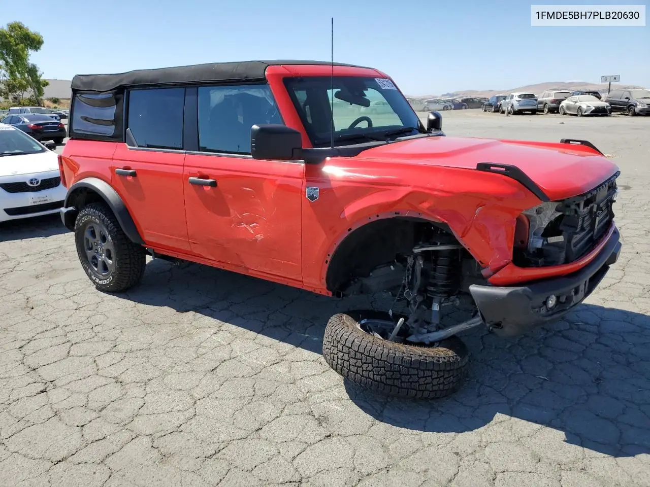 2023 Ford Bronco Base VIN: 1FMDE5BH7PLB20630 Lot: 63412115