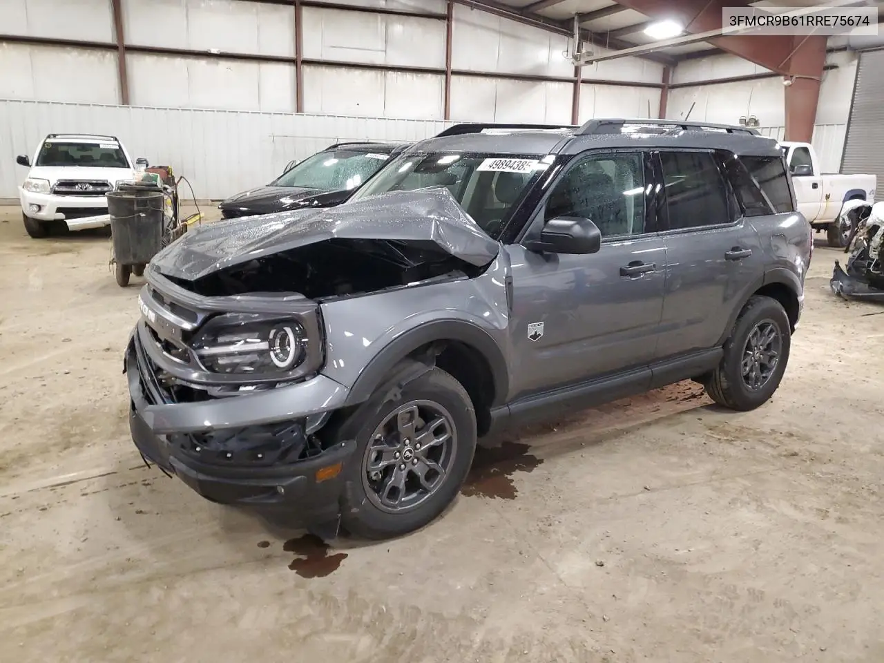 2024 Ford Bronco Sport Big Bend VIN: 3FMCR9B61RRE75674 Lot: 49894385