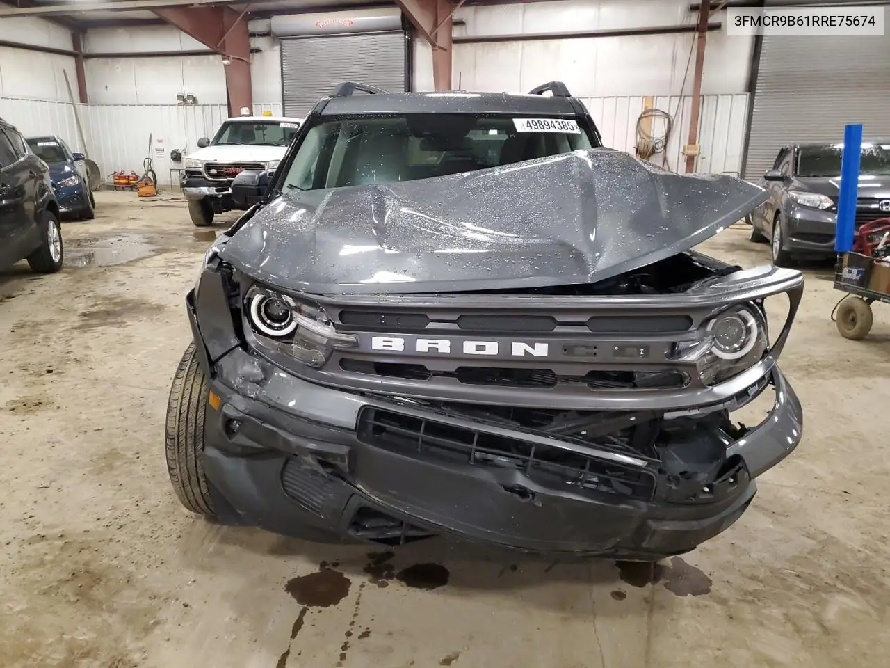 2024 Ford Bronco Sport Big Bend VIN: 3FMCR9B61RRE75674 Lot: 49894385