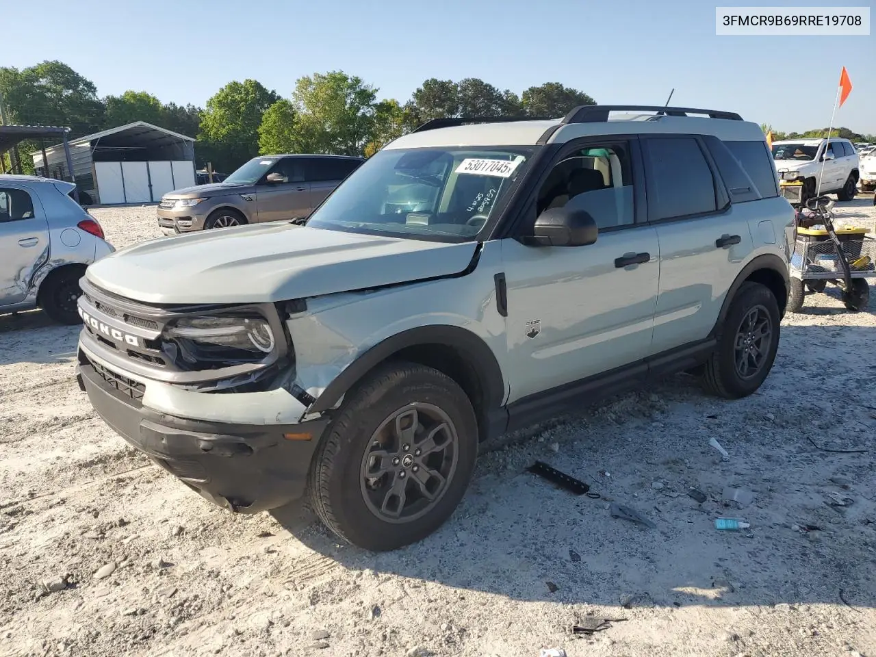 2024 Ford Bronco Sport Big Bend VIN: 3FMCR9B69RRE19708 Lot: 53017045