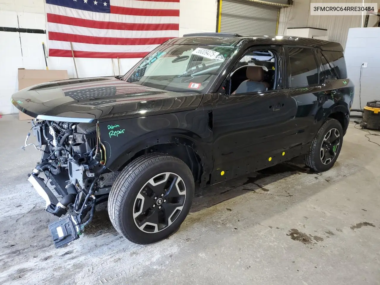 2024 Ford Bronco Sport Outer Banks VIN: 3FMCR9C64RRE30484 Lot: 56009475