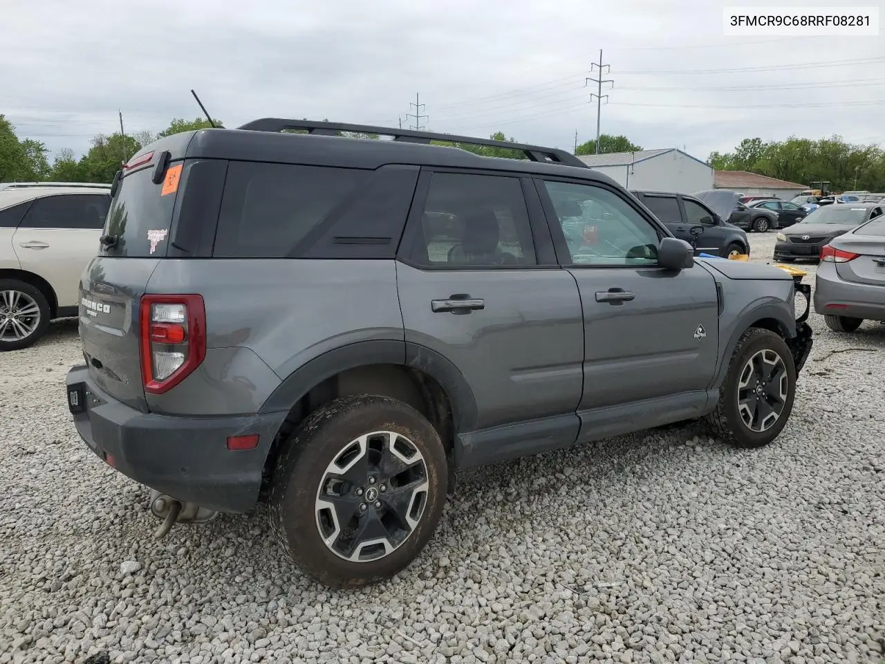 2024 Ford Bronco Sport Outer Banks VIN: 3FMCR9C68RRF08281 Lot: 56272655