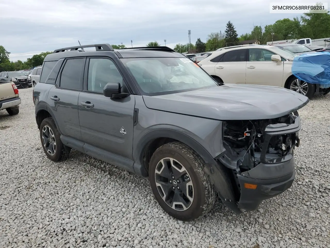 2024 Ford Bronco Sport Outer Banks VIN: 3FMCR9C68RRF08281 Lot: 56272655