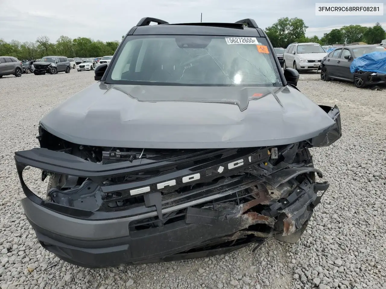 2024 Ford Bronco Sport Outer Banks VIN: 3FMCR9C68RRF08281 Lot: 56272655