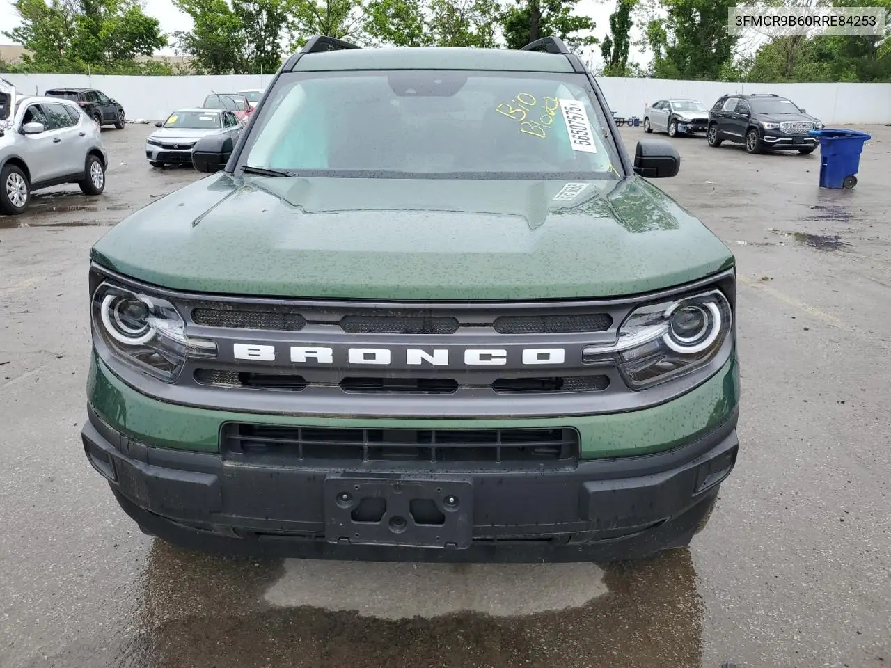 2024 Ford Bronco Sport Big Bend VIN: 3FMCR9B60RRE84253 Lot: 56507575