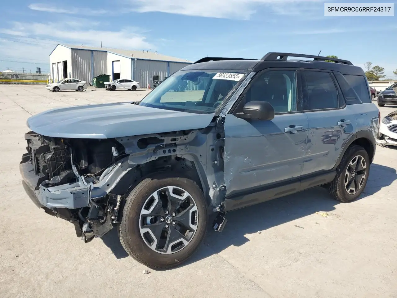 2024 Ford Bronco Sport Outer Banks VIN: 3FMCR9C66RRF24317 Lot: 56623855