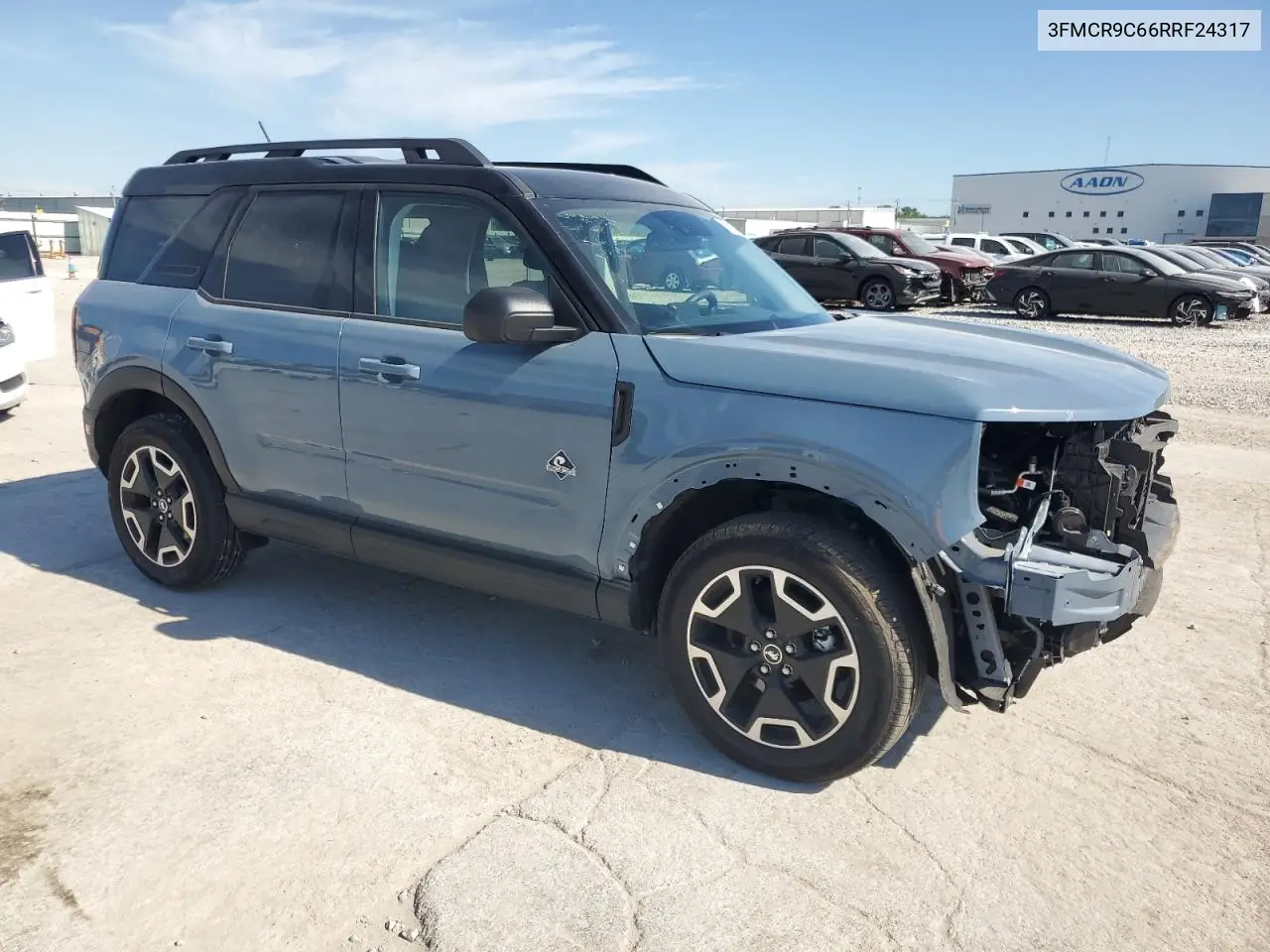 2024 Ford Bronco Sport Outer Banks VIN: 3FMCR9C66RRF24317 Lot: 56623855