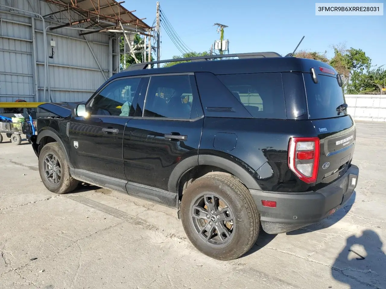 2024 Ford Bronco Sport Big Bend VIN: 3FMCR9B6XRRE28031 Lot: 56916035