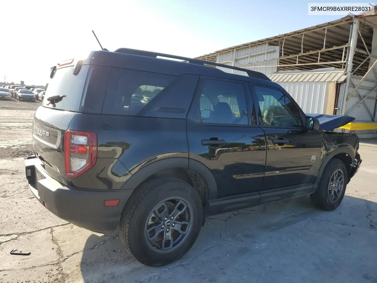 2024 Ford Bronco Sport Big Bend VIN: 3FMCR9B6XRRE28031 Lot: 56916035
