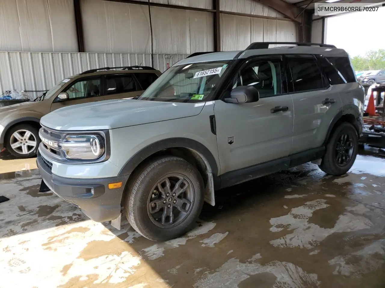 2024 Ford Bronco Sport Big Bend VIN: 3FMCR9B60RRE70207 Lot: 61652155