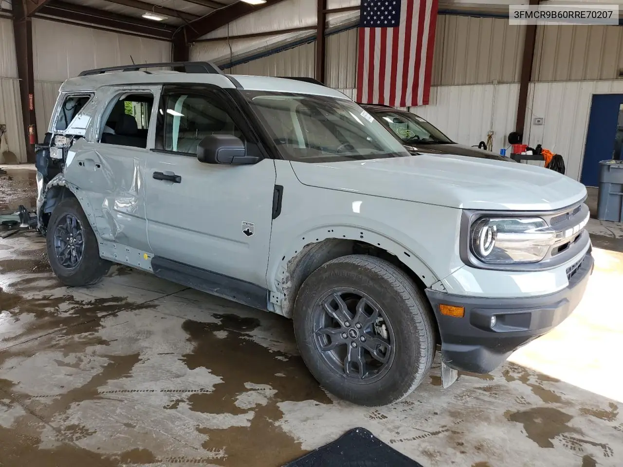 2024 Ford Bronco Sport Big Bend VIN: 3FMCR9B60RRE70207 Lot: 61652155